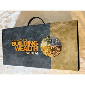 Russ Whitneys Building Wealth System Real Estate CDs & Books Complete Set